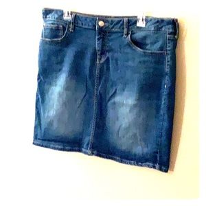 Jean skirt